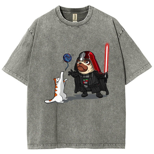 Tales From The Paw Side Vintage Distressed T-shirt