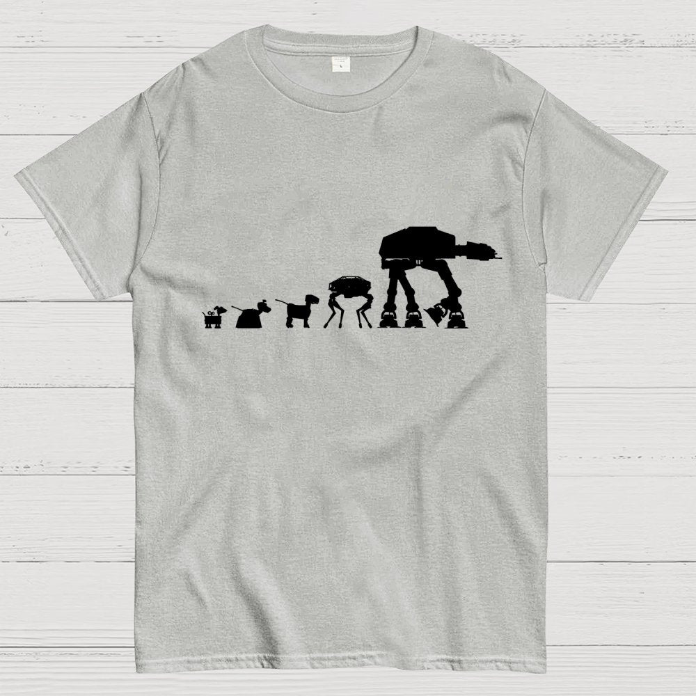 Machine Evolution Theory Selective Breeding Geek T-Shirt