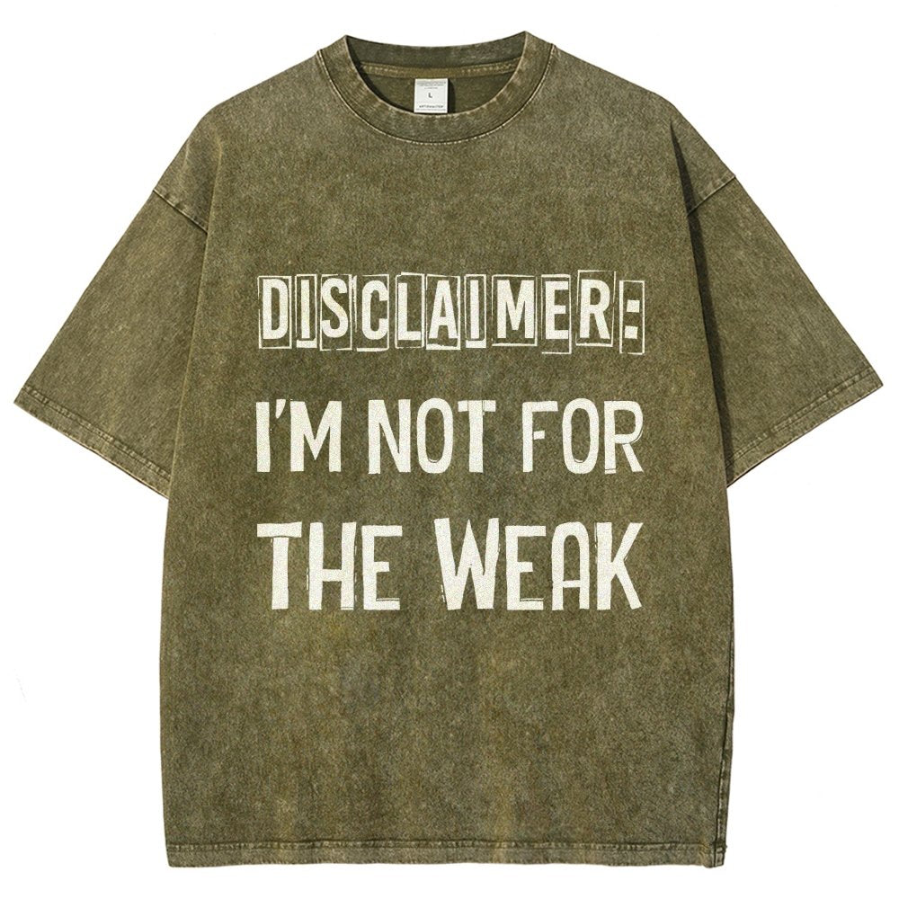 Disclaimer Vintage Distressed T-shirt