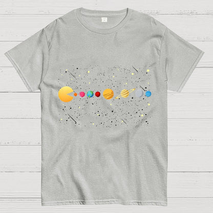 Funny Solar System - Astronauts Space Video Games Geek T-Shirt
