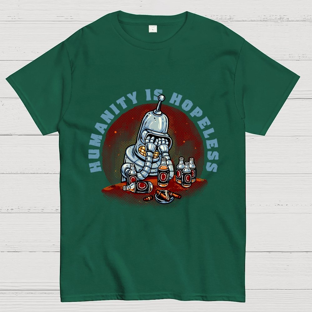 Humanity Is Hopeless Geek T-Shirt