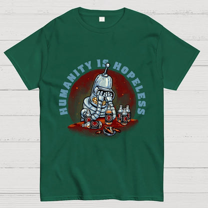 Humanity Is Hopeless Geek T-Shirt