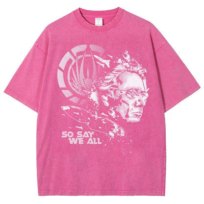 So Say We All Vintage Distressed T-shirt