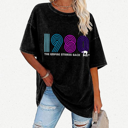 The journey of 1980 Vintage Distressed T-shirt