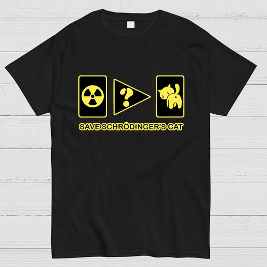 Save Schrodinger's Cat Geek T-Shirt