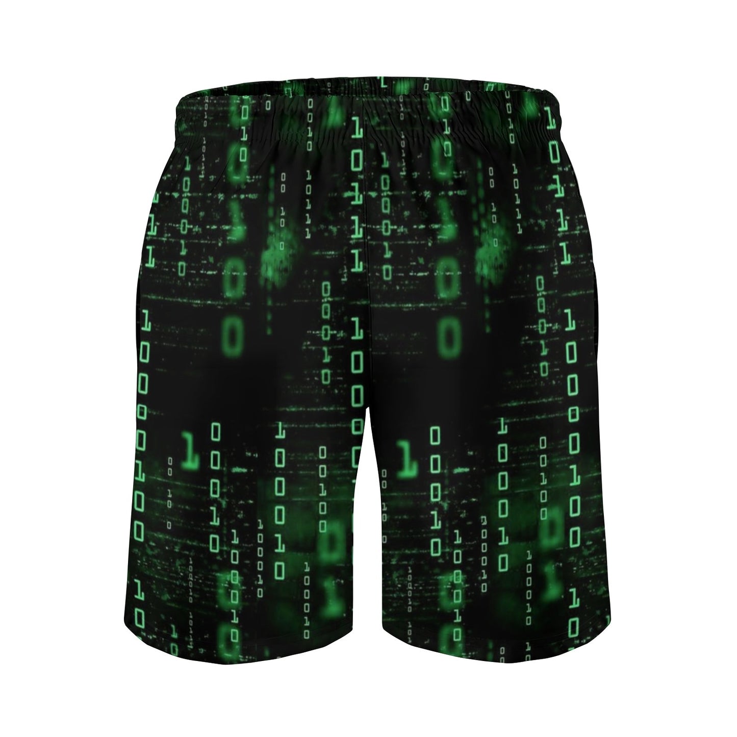 Binary Computer 1s and 0s Geeky Short Sleeve Shirt Geek Shorts