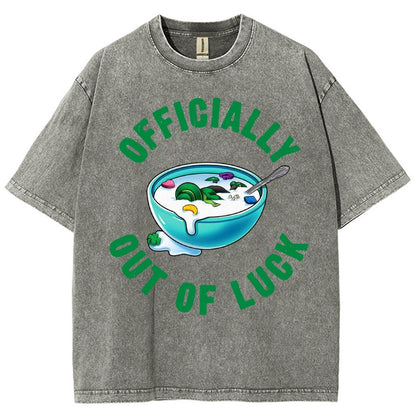 Out of Luck Vintage Distressed T-shirt