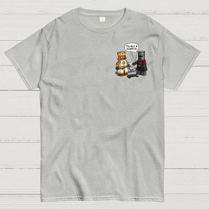 King Vs Knight Front And Back Printing Geek T-Shirt