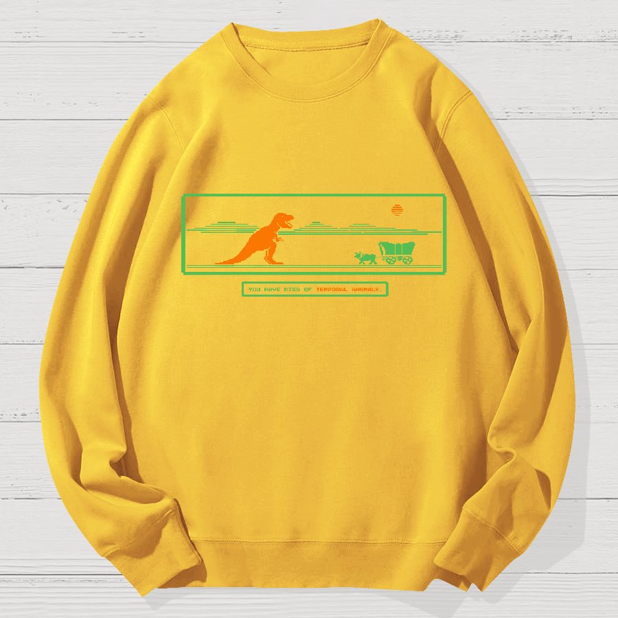 A Wormhole in Oregon Geek Cotton Sweatshirt