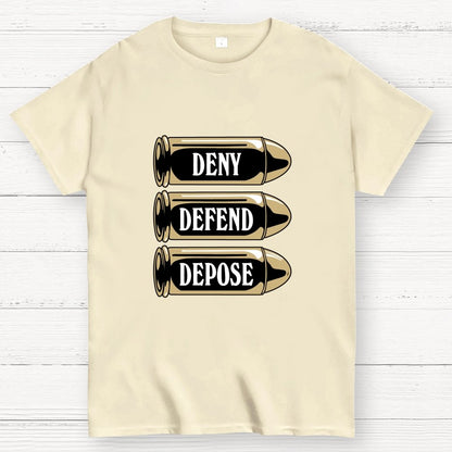 Deny Defend Depose Geek T-Shirt