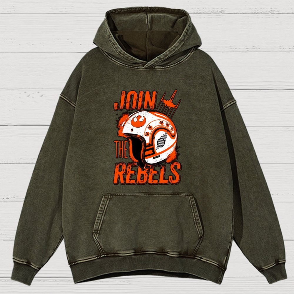 You Must Join Vintage Distressed Hoodie