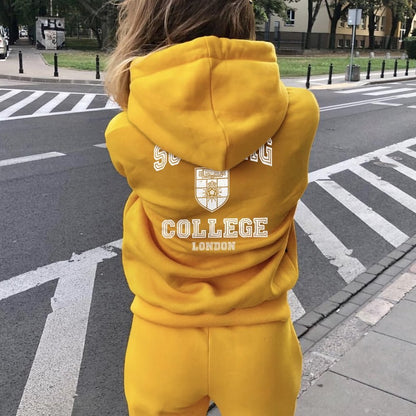 Scumbag College Unisex Printed Back Unisex Cotton Hoodie