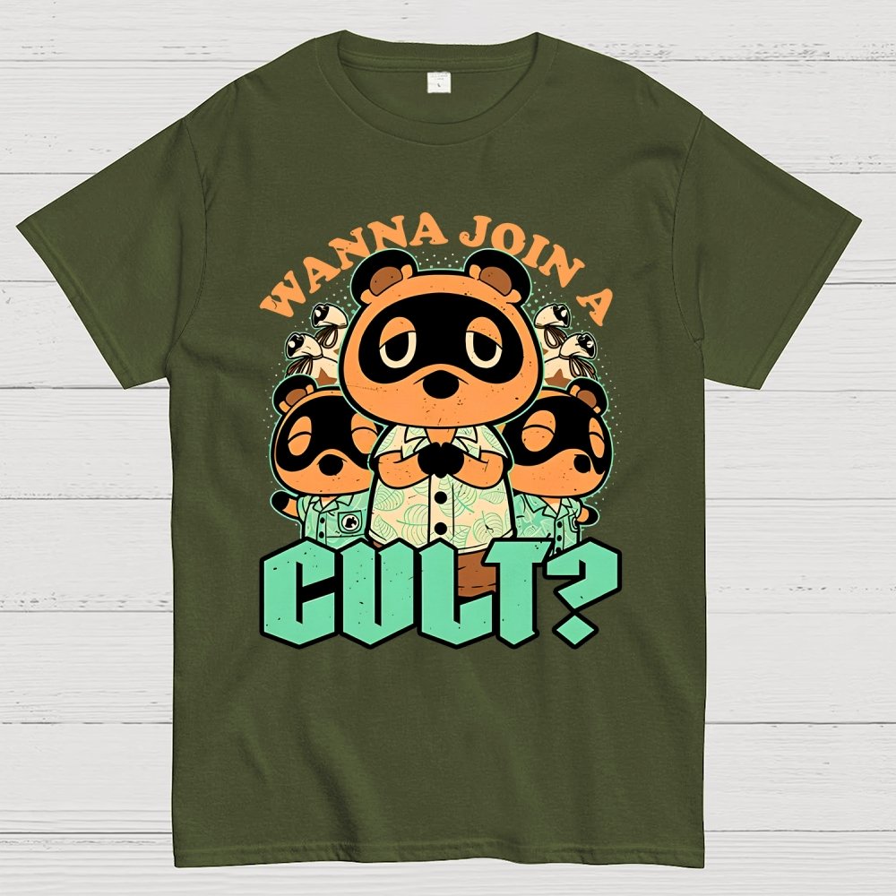 Raccoon Island Cult Geek T-Shirt