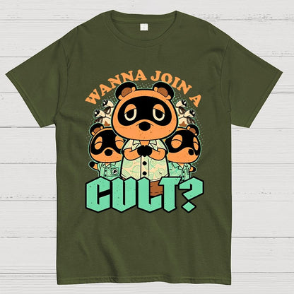 Raccoon Island Cult Geek T-Shirt