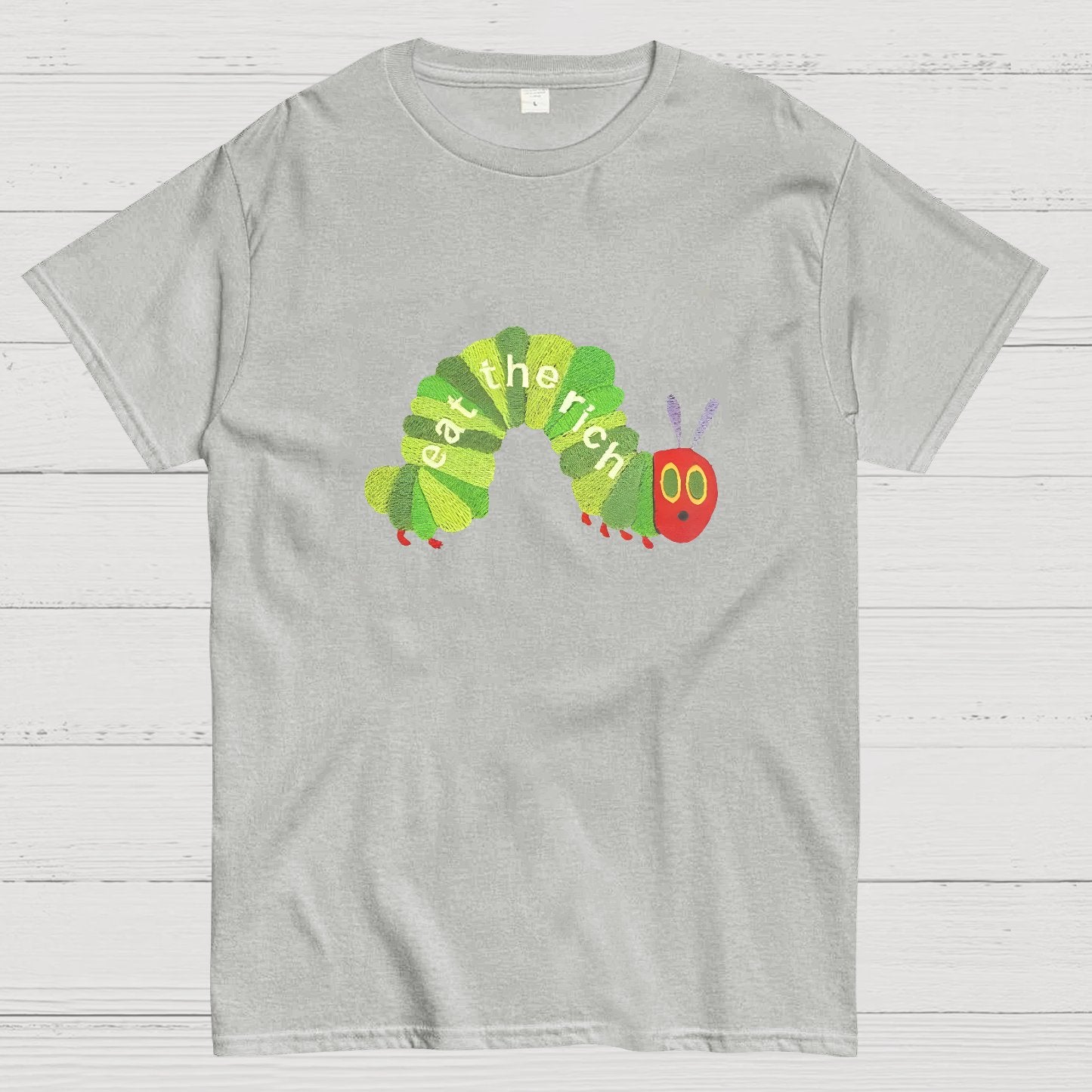 Eat the Rich Print Geek T-Shirt