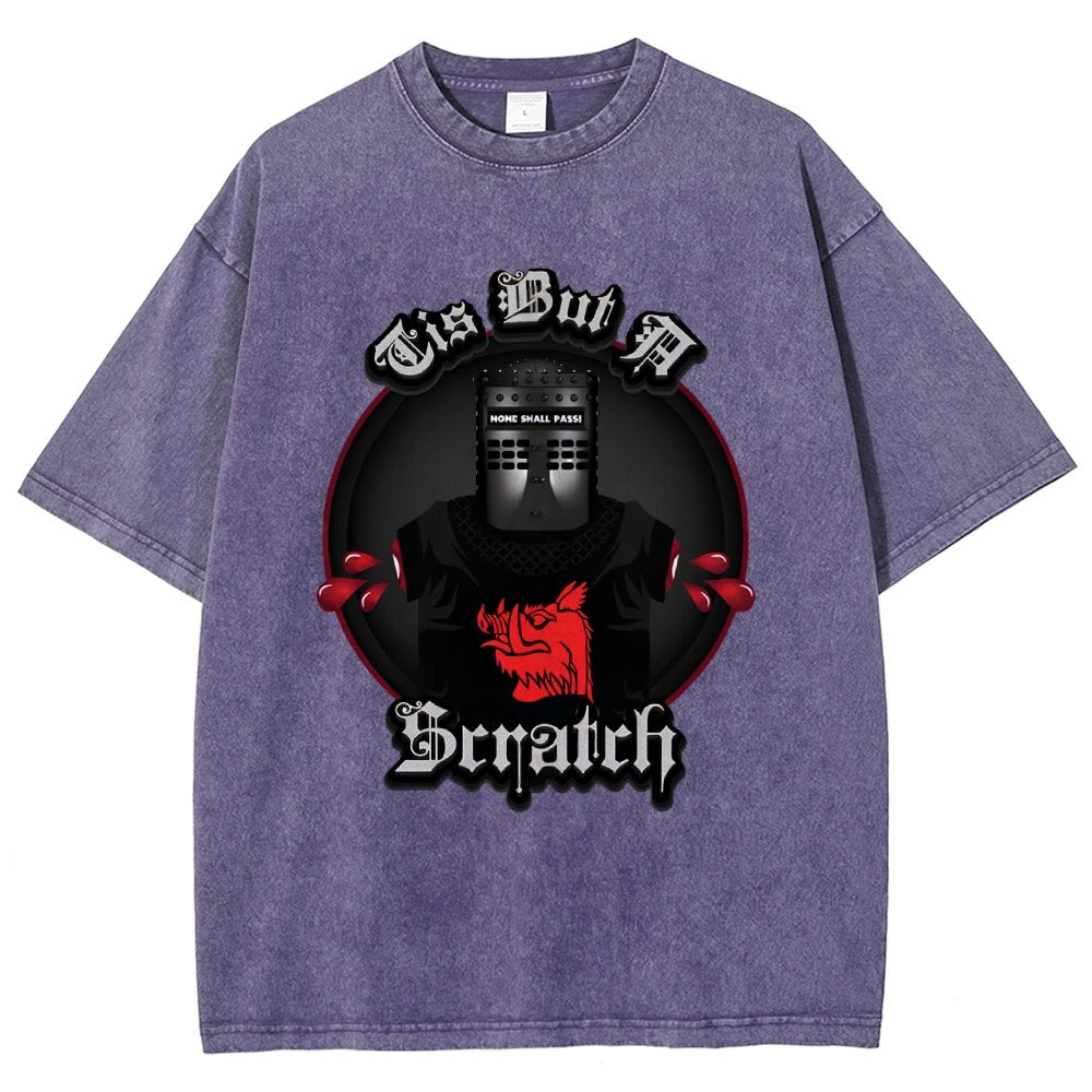 Tis But A Scratch Vintage Distressed T-shirt