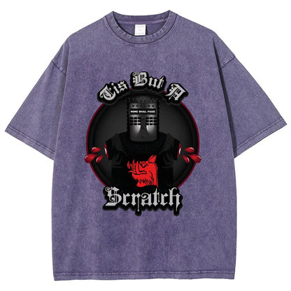 Tis But A Scratch Vintage Distressed T-shirt