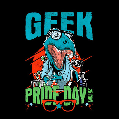 Geek Pride Day Dinosaur Rex Geek T-Shirt