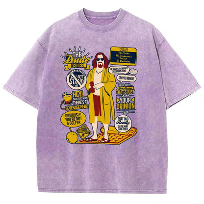 The Dude Quotes Vintage Distressed T-shirt