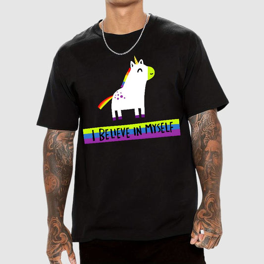 Unicorn Believes Geek T-Shirt