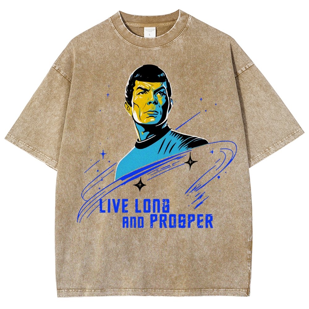 Live long and prosper Vintage Distressed T-shirt