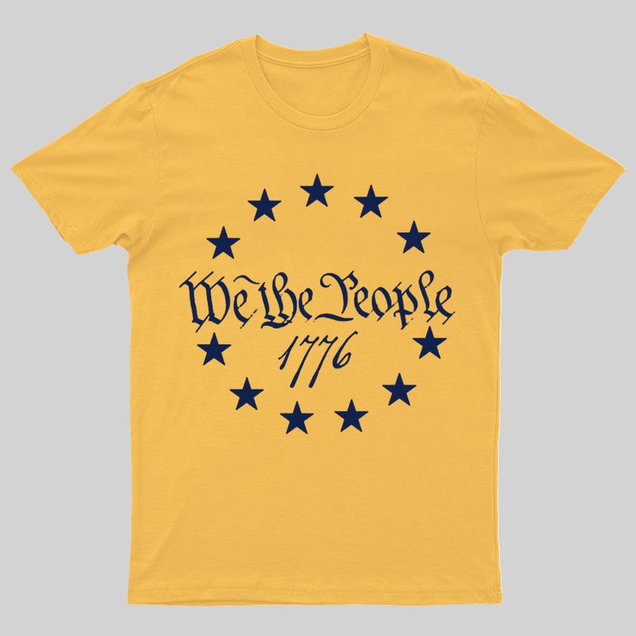 We The People 1776 Geeky T-Shirt