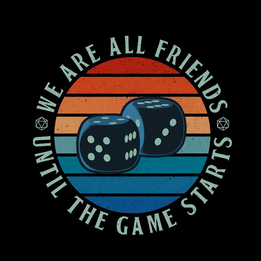 Friends Until Game Night Geek T-Shirt