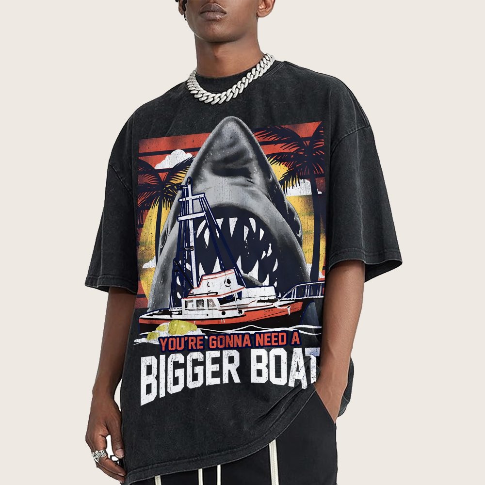 You’Re Gonna Need A Bigger Boat Vintage Distressed T-shirt