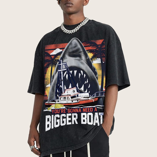 You’Re Gonna Need A Bigger Boat Vintage Distressed T-shirt