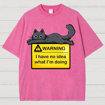 Warning, I Don't Know What I'm Doing! Vintage Distressed T-shirt