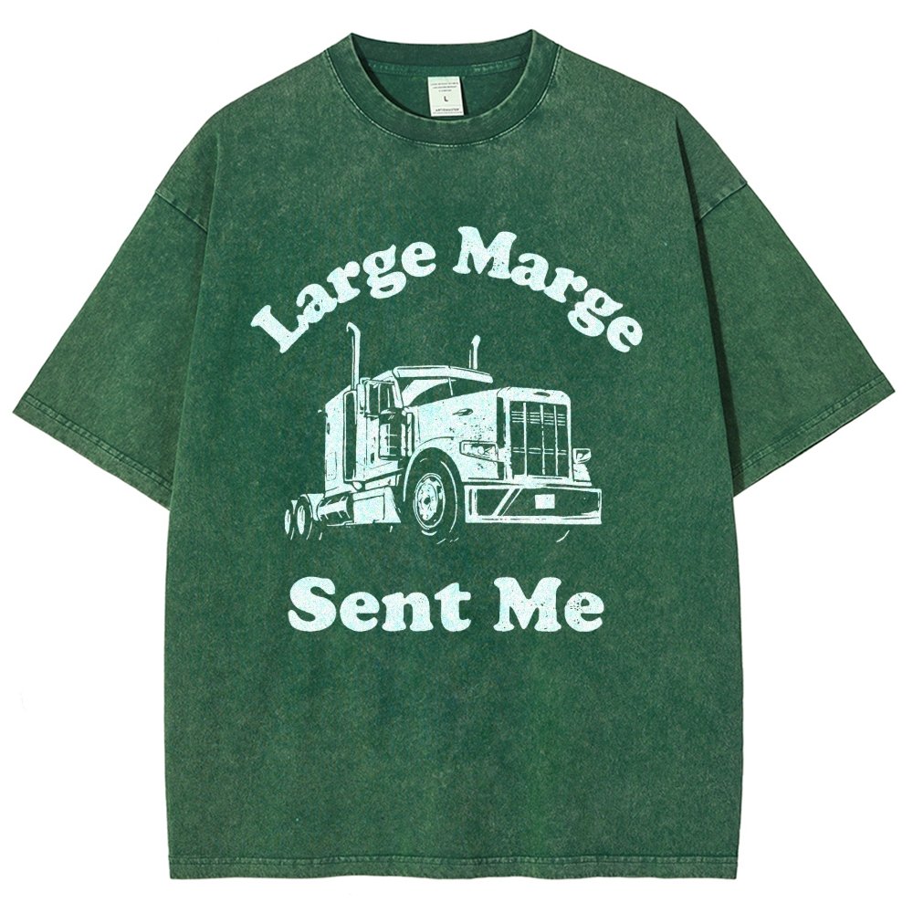 Large Marge Sent Me Vintage Distressed T-shirt