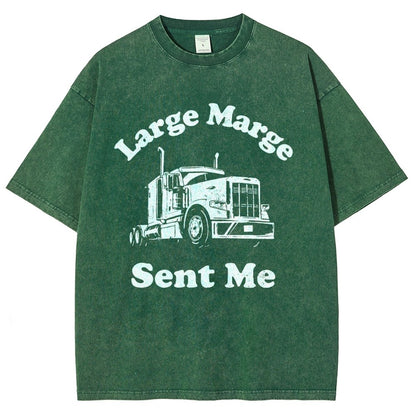 Large Marge Sent Me Vintage Distressed T-shirt