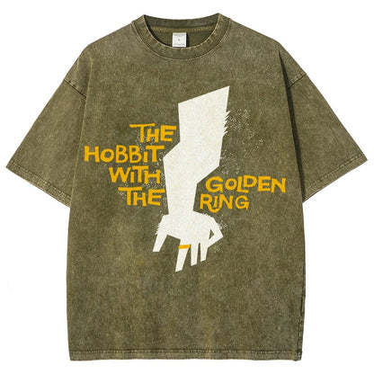 Golden Ring Vintage Distressed T-shirt