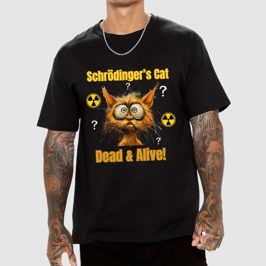 Schrodinger's Cat Geeky T-Shirt