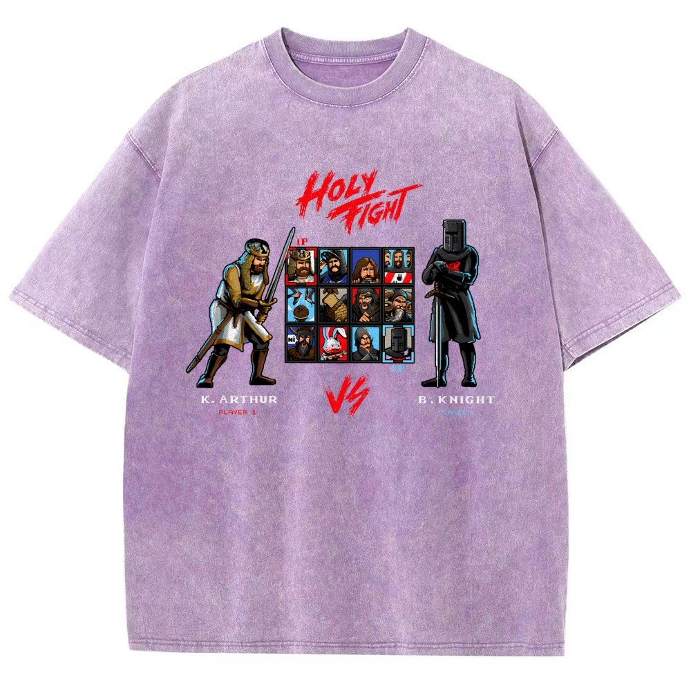 Holy Fight Vintage Distressed T-shirt