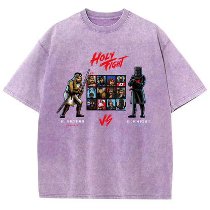 Holy Fight Vintage Distressed T-shirt