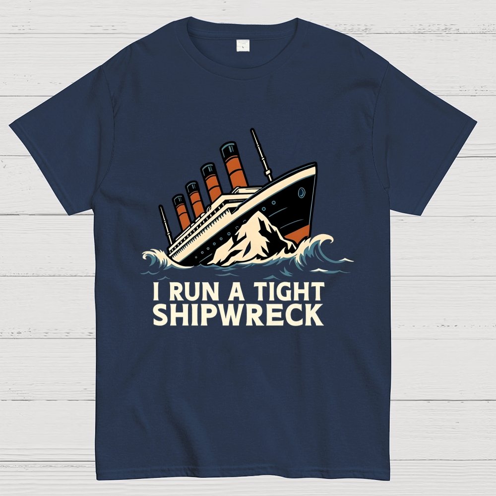Tight Shipwreck Geek T-Shirt