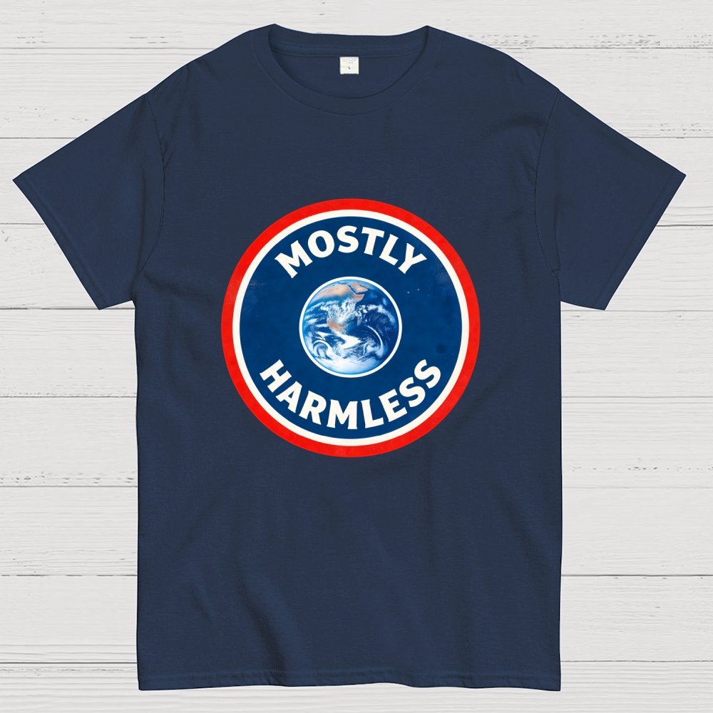 Mostly Harmless Art Print Geek T-Shirt
