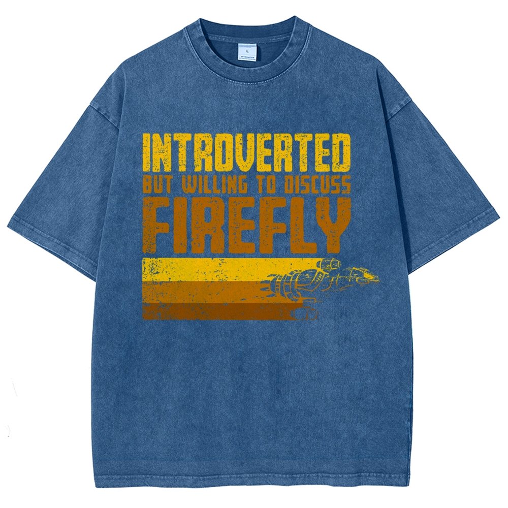 Introverted Wanderer Vintage Distressed T-shirt
