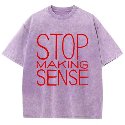 Stop Making Sense Vintage Distressed T-shirt