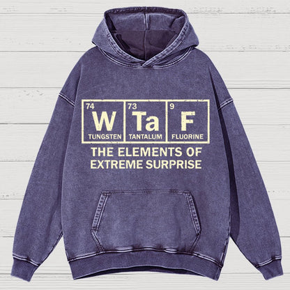 The Extreme Element of Surprise Vintage Distressed Hoodie