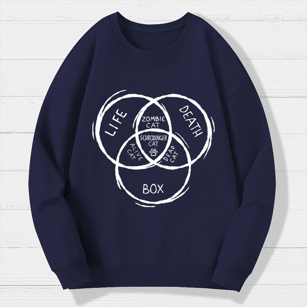 Type Of Cats Geek Cotton Sweatshirt