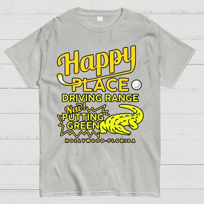 Happy Place Driving Range Geek T-Shirt