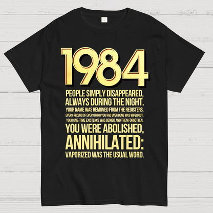 1984-Evaporation-Satire Geek T-Shirt
