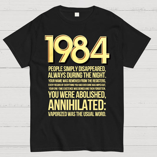 1984-Evaporation-Satire Geek T-Shirt