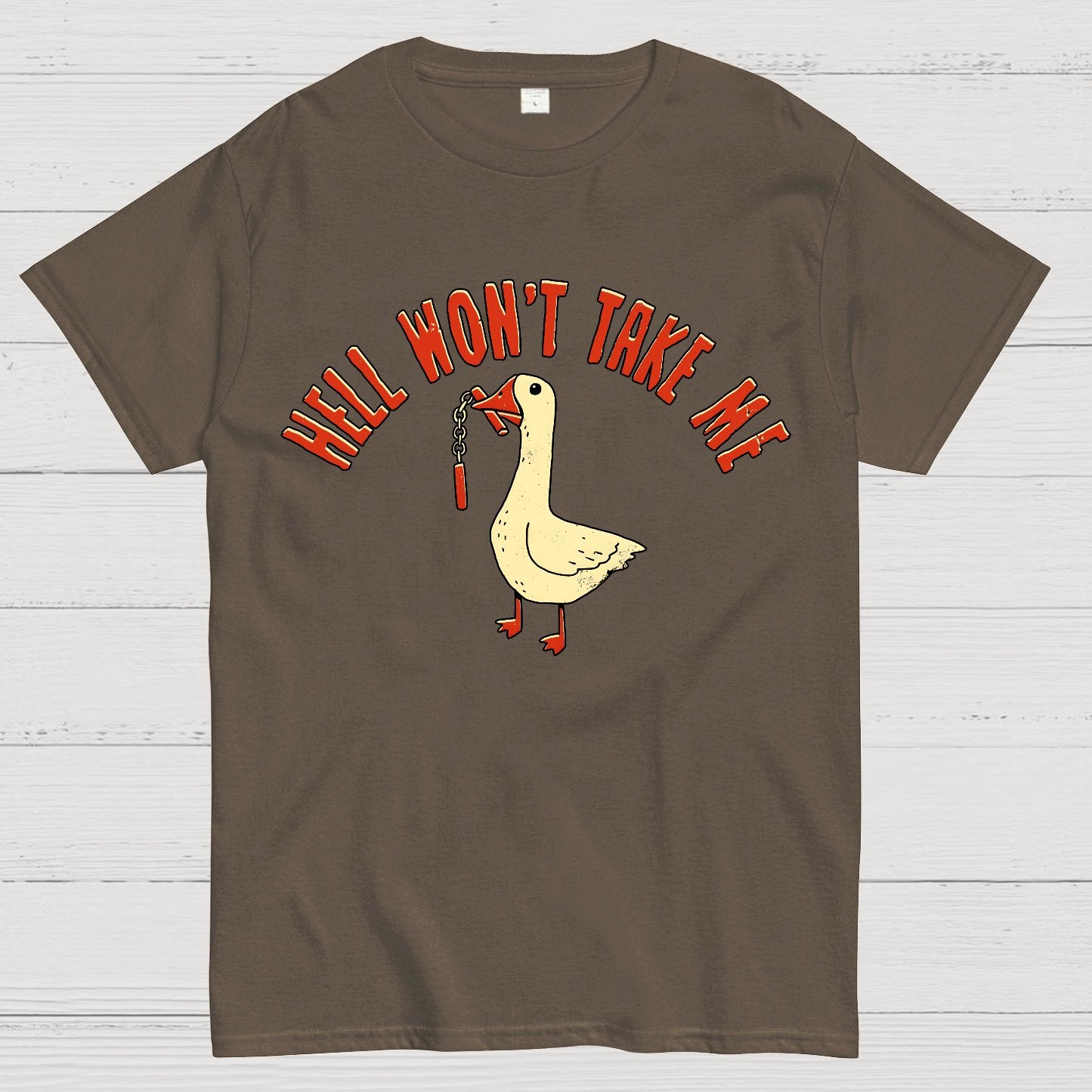 Hell Won't Take Me Geek T-Shirt