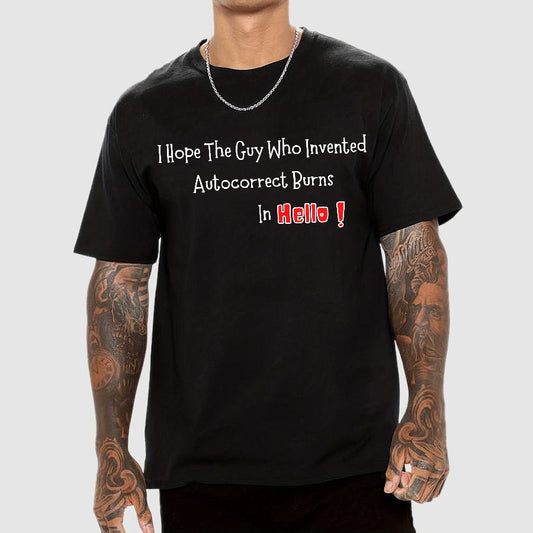 Autocorrect Fail Geek T-Shirt