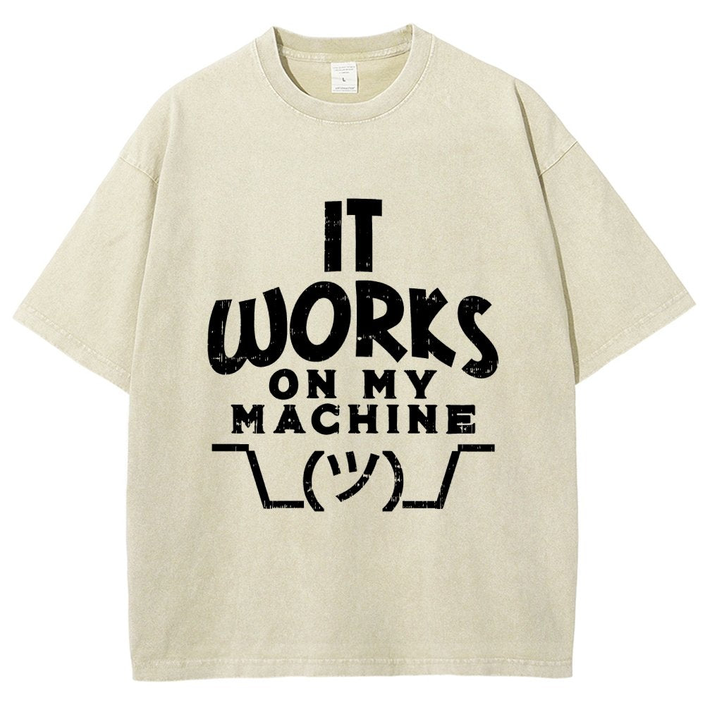 It Works on My Machine Vintage Distressed T-shirt