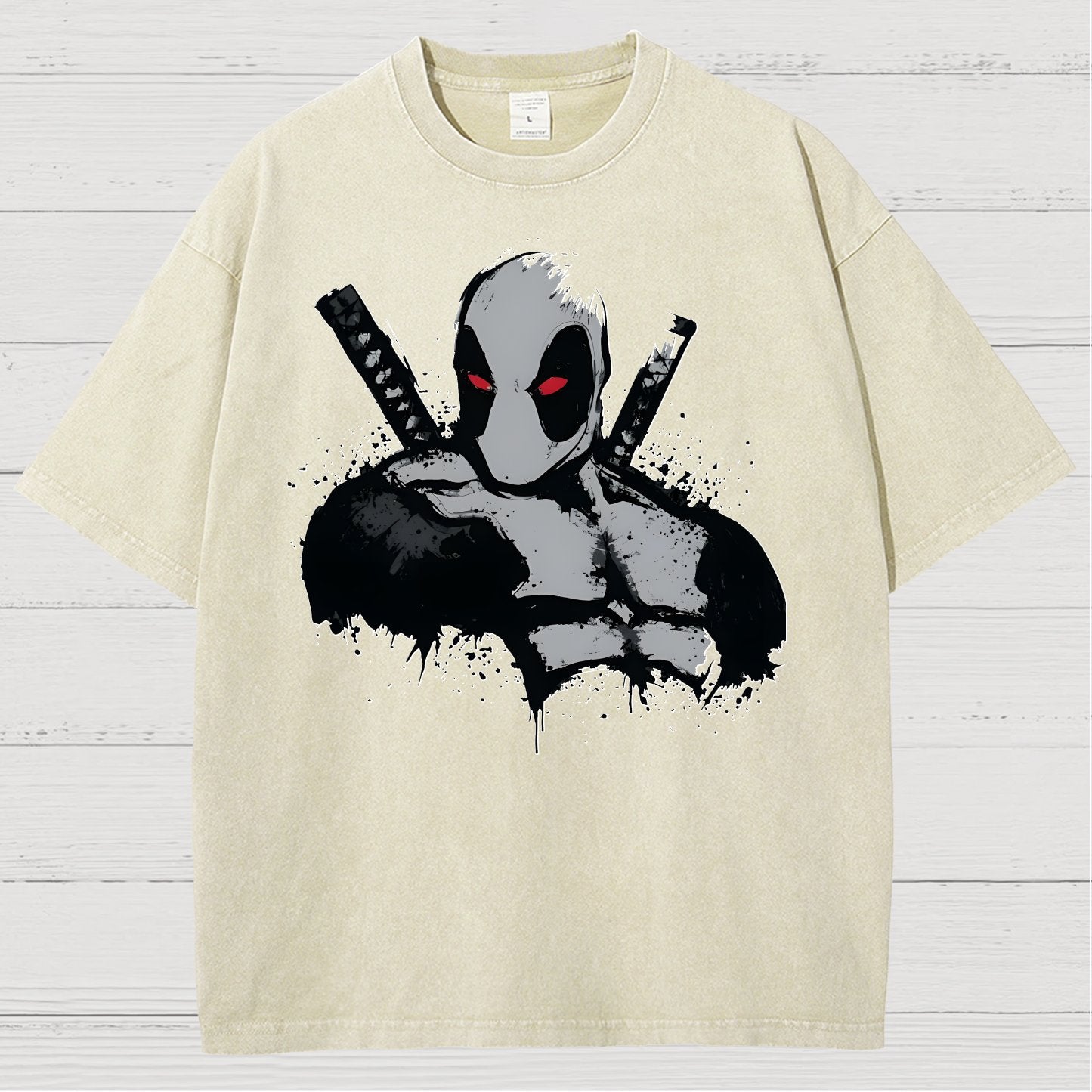 Merc in a Grey X suit Vintage Distressed T-shirt