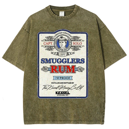 Smugglers Rum Vintage Distressed T-shirt